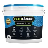 Borracha Líquida Manta Impermeável Premium Euro Decor 12KG Tinta Emborrachada Flexível (Aluminium) - imagem 2