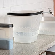 Balde Slim 12L com Alça Transparente UZ – Design Prático e Durável para Organização do Dia a Dia - imagem 3