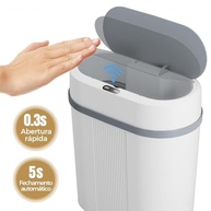 Lixeira Automática 12L com Sensor de Movimento Inteligente - Design Moderno e à Prova d'Água - imagem 5