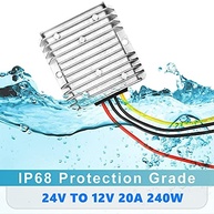Conversor DC 24V para 12V 20A 240W Step Down à Prova d'Água - Ideal para Carrinho de Golfe e Mais! - imagem 3