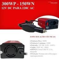 Inversor Automotivo 12V para 220V 300W com USB: Energia Confiável no Seu Carro! - imagem 3