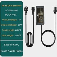 Conversor NALAKUVARA 110V/220V para 12V 5A 60W: Transforme sua Tomada em Fonte para Carro! - imagem 4