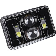 Faróis LED 4x6" Quadrados 12V 40W: Iluminação Potente e Segura para Peterbilt - imagem 1