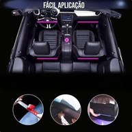Iluminação LED RGB para Carro e Caminhonete: Controle via App e Controle Remoto | 12V - imagem 3