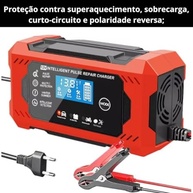 Carregador Inteligente 12V Bivolt para Carro e Moto: Bateria Sempre Nova! - imagem 4