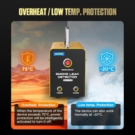 AUTOOL Detector de Fumaça Automotivo 12V: Diagnóstico Rápido e Preciso de Vazamentos EVAP e Sistemas de Tubulação - imagem 5