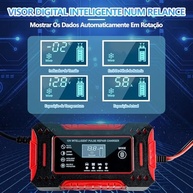 Carregador de Bateria Automotivo 12V Inteligente: Mantenha seu Carro e Moto Sempre Prontos! - imagem 3