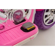 Moto Elétrica Biemme Sprint Turbo Rosa 12V com Capacete - Diversão Segura para Crianças! - imagem 5