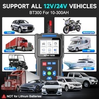 TopDiag BT300: Testador de Bateria Automotiva 12V/24V e Alternador Essencial - imagem 5