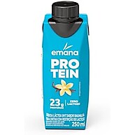 Emana Protein Baunilha: 12x 250ml Sem Açúcar - imagem 1