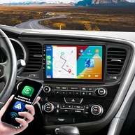 Central Multimídia Android 13 para Kia Optima K5 (2011-2015) - Tela 9" HD, CarPlay/Android Auto Sem Fio, GPS e Bluetooth - imagem 2