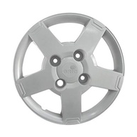 Calota Aro 13 Ford Ka 2008+ Prata - Design Grid com Fixação Segura por Parafuso - imagem 2