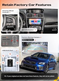 Central Multimídia Android 13 Dasaita para Subaru Forester/WRX: Conectividade Total e Experiência Premium - imagem 4