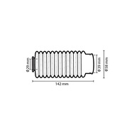 Sanfona Bengala 13 Dentes Vermelha Circuit: Proteção e Estilo para sua Moto! - imagem 3