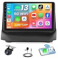 Central Multimídia Android 13 5G-WiFi para Ford Fiesta 2009-2017: Tela IPS HD 9.2" com CarPlay e Android Auto Sem Fio - imagem 2