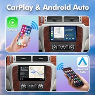 Central Multimídia Android 13 9" para Chevrolet/GMC: CarPlay, Android Auto e GPS Integrado - imagem 4