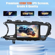 Central Multimídia Android 13 para Kia Optima K5 (2011-2015) - Tela 9" HD, CarPlay/Android Auto Sem Fio, GPS e Bluetooth - imagem 4