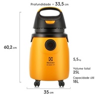 Aspirador de Água e Pó GT30N 1300W - Potência Semiprofissional para Limpezas Pesadas | Electrolux - imagem 3