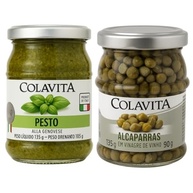 Colavita, Pesto alla Genovese 135g e Alcaparras em Vinagre de Vinho 90g, Produto da It?lia - imagem 2