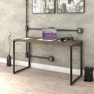 Mesa de Escritório Office Estilo Industrial 1,35m - Design Moderno e Resistente - imagem 3