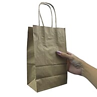 Sacola Kraft Personalizada: 13,5x8x21cm - imagem 2