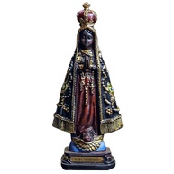 Imagem de Nossa Senhora Aparecida em Resina 13cm - Peça Sagrada para Decoração e Oração - imagem 1