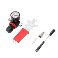 Kit Pistola de Pulverização com Alta Atomização 1,3mm - Corpo Alumínio e Bico Latão para Acabamentos Automotivos Profissionais - imagem 3
