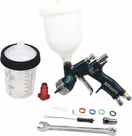 Pistola de Pintura NTOLS 1,3mm - Pulverizador de Tinta com Tanque 600cc e Copo 400cc - imagem 1