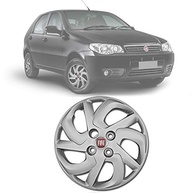 Calota Aro 14 Fiat Palio Fire 15/16 Prata - Design Grid com Fixação por Parafuso - imagem 4