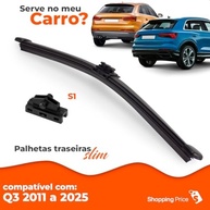 Palheta Limpadora Para-Brisa Traseiro Vigia Audi Q3 (2011-2025) - Silicone Slim 14 Polegadas - imagem 4