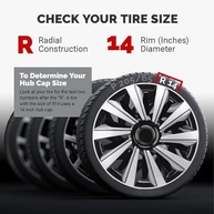 Aramox Calotas Esportivas 14" - Proteção e Estilo para Seu Carro - imagem 5