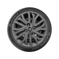 Kit 4 Calotas Aro 14 Fiat Mobi, Argo e Cronos Grafite - Design Esportivo e Logo Exclusivo - imagem 3