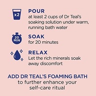 Dr. Teal's Epsom solução de molho de sal, alecrim e menta, 1,4 l - imagem 5