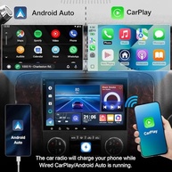 Central Multimídia Android 14 8" IPS para Chevrolet Silverado/GMC Sierra: CarPlay/Android Auto Sem Fio - imagem 4