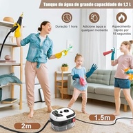 Limpador a Vapor Portátil NOVEVE 2500W - 14 Acessórios, 105°C, Tanque 1,2L - Ideal para Cozinha, Banheiro e Carro - imagem 3