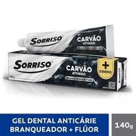 Sorriso Carvão: Kit 5 Cremes Dentais 140g - imagem 2