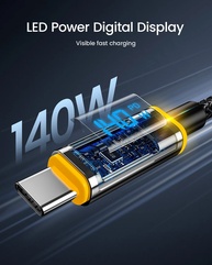 Cabo USB-C 140W AOHI Magline+ – Carregamento Turbo! - imagem 2