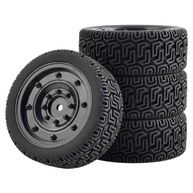 Pacote 4 Rodas Wltoys 144001 1/10: Tração e Durabilidade para Seu Carro RC - imagem 1