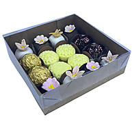 Caixa para Doces: Kraft com Tampa 14x14x4 - imagem 2