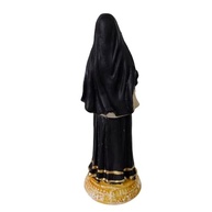 Imagem de Santa Rita de Cássia em Resina - Estátua Católica de 15 cm para Oração e Decoração - imagem 3
