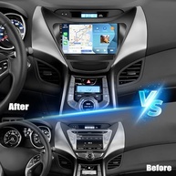 Central Multimídia Android 15 Qualcomm 8 Núcleos para Hyundai Elantra 2011-2013: Carplay Sem Fio, Android Auto, Tela IPS 9" e DSP Bluetooth 5.1 - imagem 3