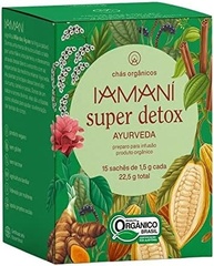 Chá Iamaní Super Detox Ayurveda Orgânico 15 sachês - imagem 2