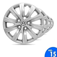 Jogo de Calotas Esportivas Aro 15 para VW Fox e Spacefox (2012-2013) - Design Moderno e Proteção - imagem 5