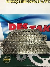 Kit Relação Transmissão XTZ Crosser 150 Smartfox - Durabilidade e Performance - imagem 4