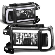 Faróis LED DRL DNA Motoring para Ford Bronco, F-150, F-250, F-350 (1987-1991) - imagem 1