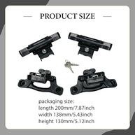Âncoras de Amarração Resistentes para Caçamba de Caminhão F-150, F-250, F-350 e F-450 Super Duty - Segurança e Praticidade - imagem 3