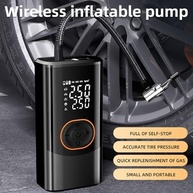 Inflador de Pneu Portátil 150 PSI: Compressor de Ar Sem Fio para Carro, Moto e Bicicleta com LED - imagem 3