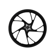 Roda Dianteira Titan 150/Fan 150 (2013) Pe de Galinha Preto - Freio a Disco - imagem 1