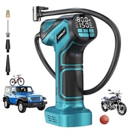 Compressor de Ar Portátil LIVOWALNY Makita 18V: Inflador Sem Fio 150 PSI com Manômetro Digital - imagem 2