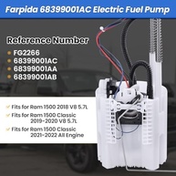 Bomba de Combustível Elétrica Premium para Ram 1500 (2018-2022) - OE 68399001AC - imagem 3
